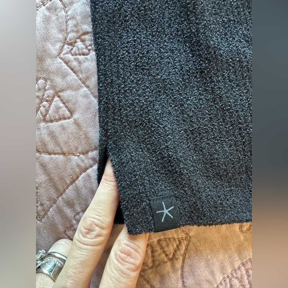 Barefoot Dreams Regular CozyChic Ultra Lite Ribbed Slit Crop Pant - XS - Picture 6 of 15